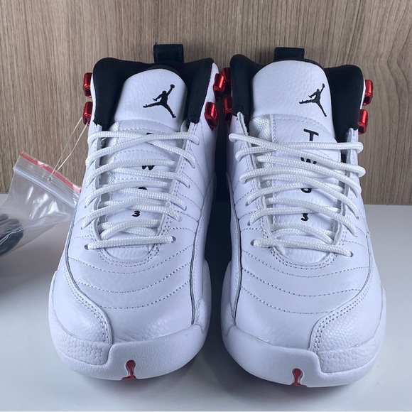 Nike Air Jordan 12 Retro 'Twist' White Red 153265-106 GS Size 4.5 / Wmns Size 6 - Picture 2 of 10